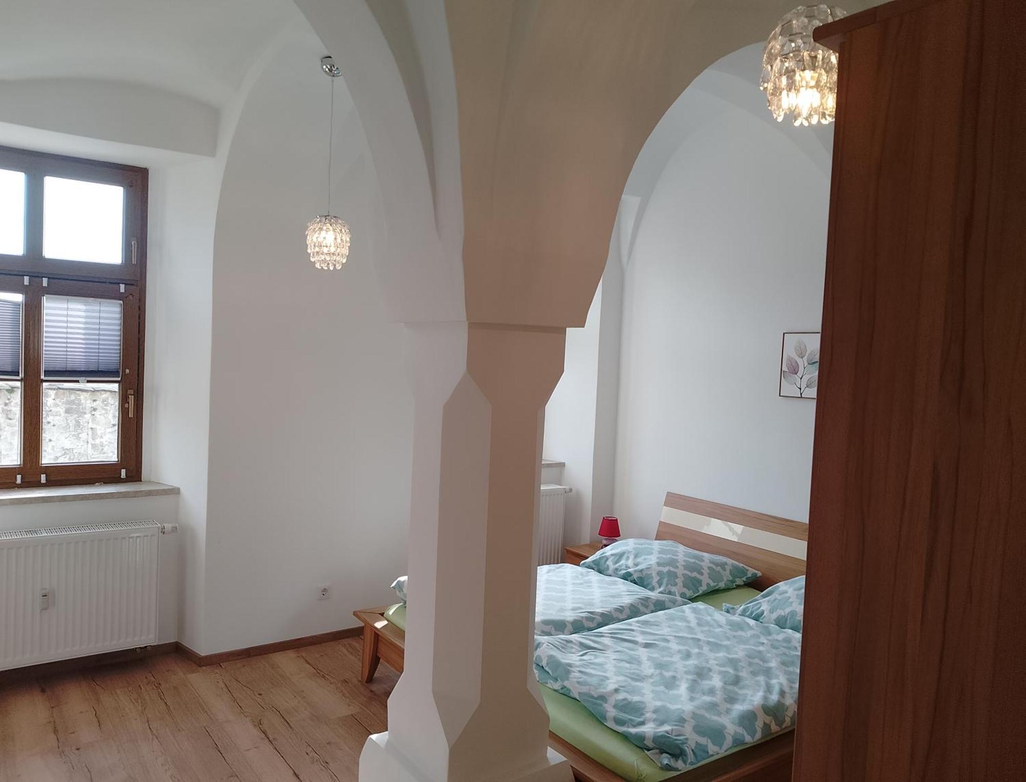 Ferienwohnung Im Rittergut Plohn 300 Meter Zum Freizeitpark Lengenfeld  Exterior foto